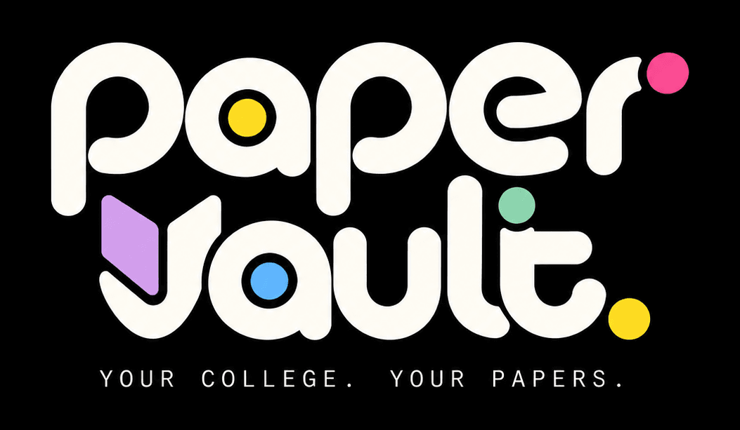 PaperVault — your college, your papers.